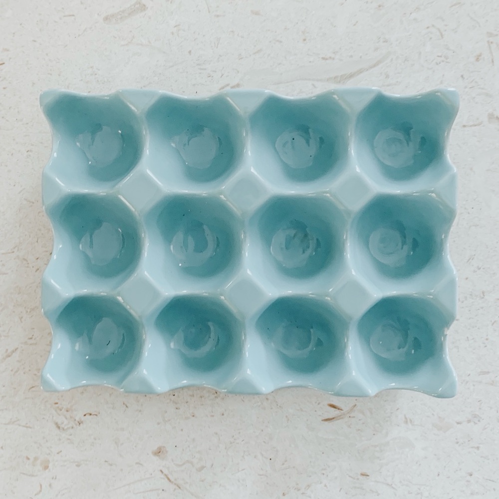 Anthropologie Egg Dish